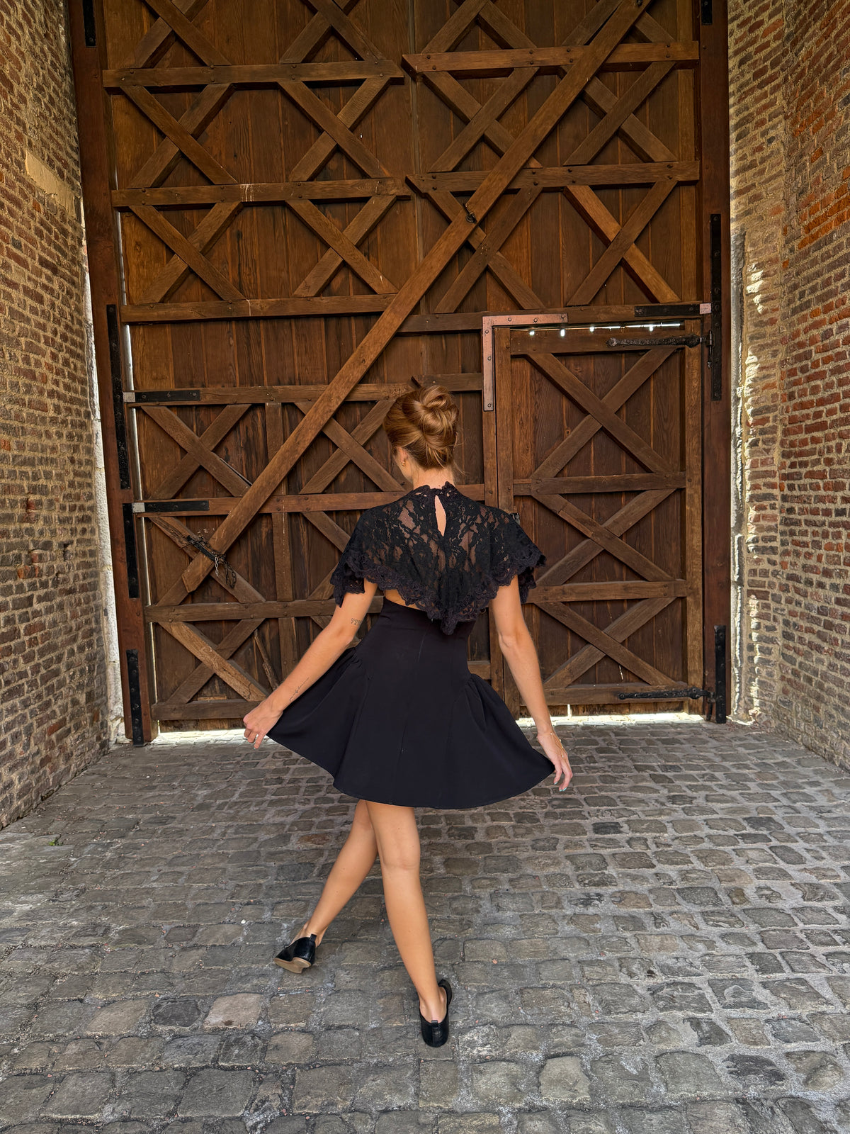 Noir Lace Dress