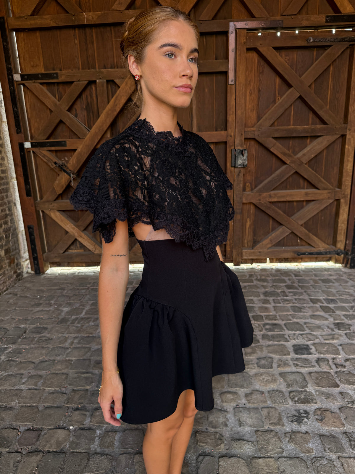 Noir Lace Dress