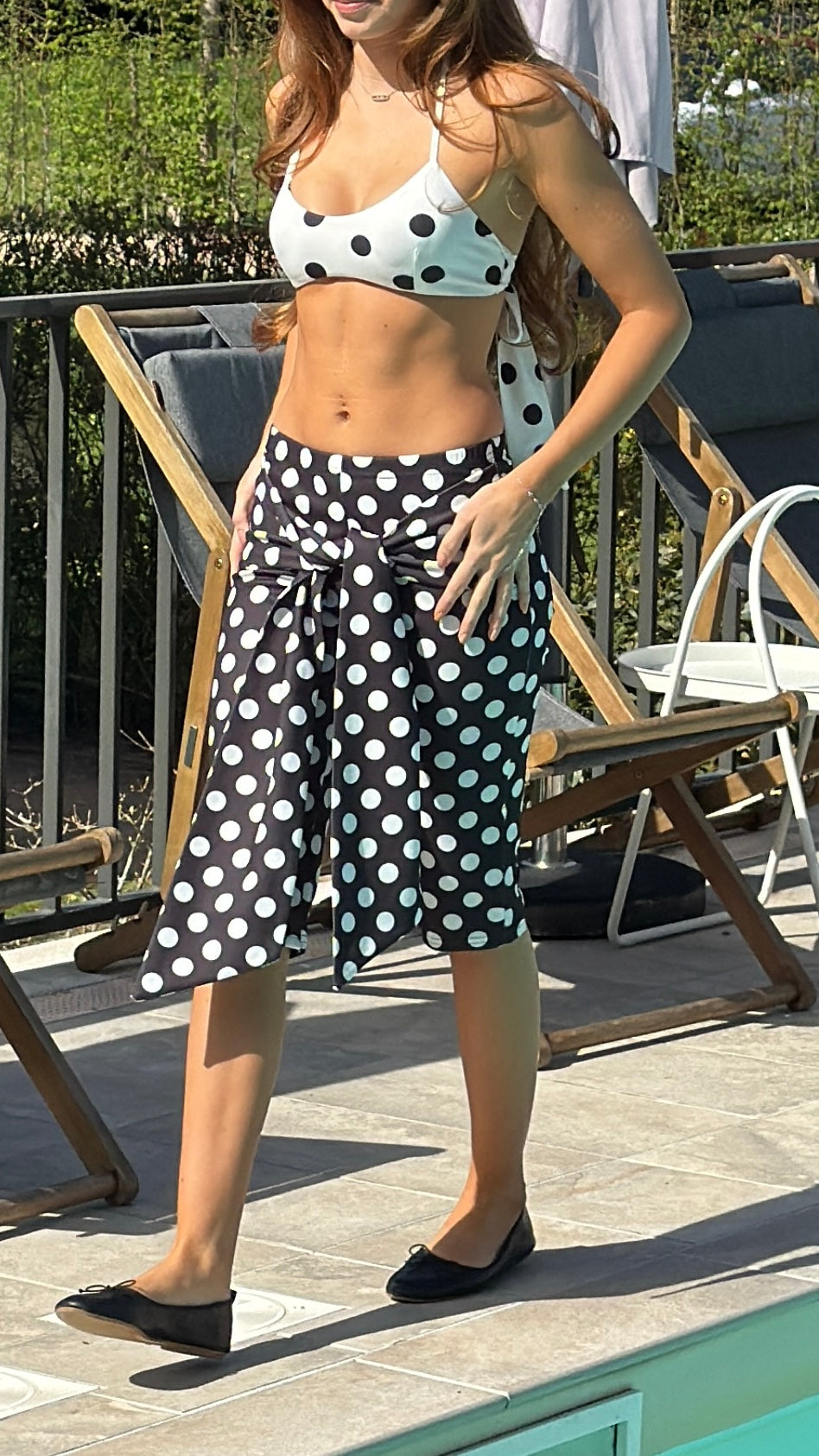 Capri Polka Dots Pants