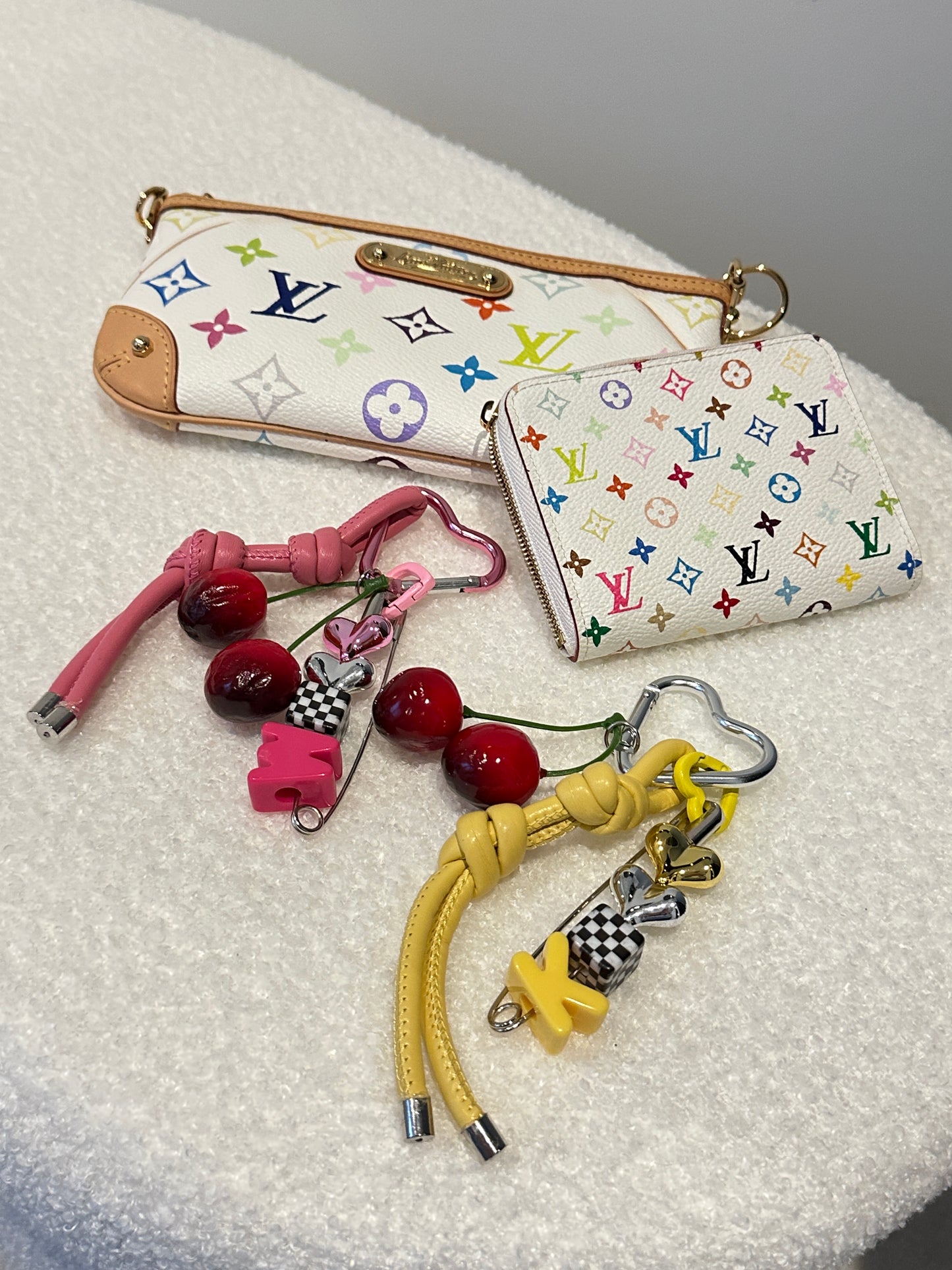 Cherry love bagcharm