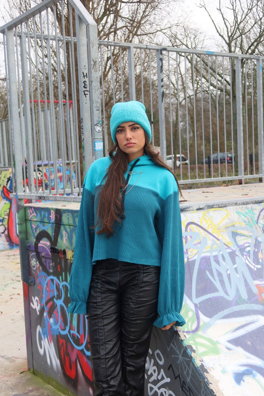 A Spring Break Hoodie Turquoise