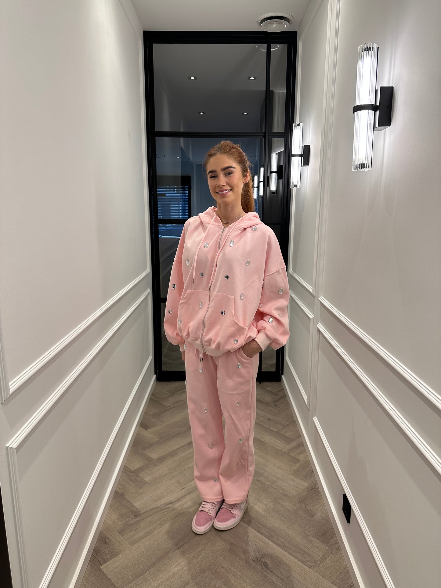 Joggingspak met diamanten