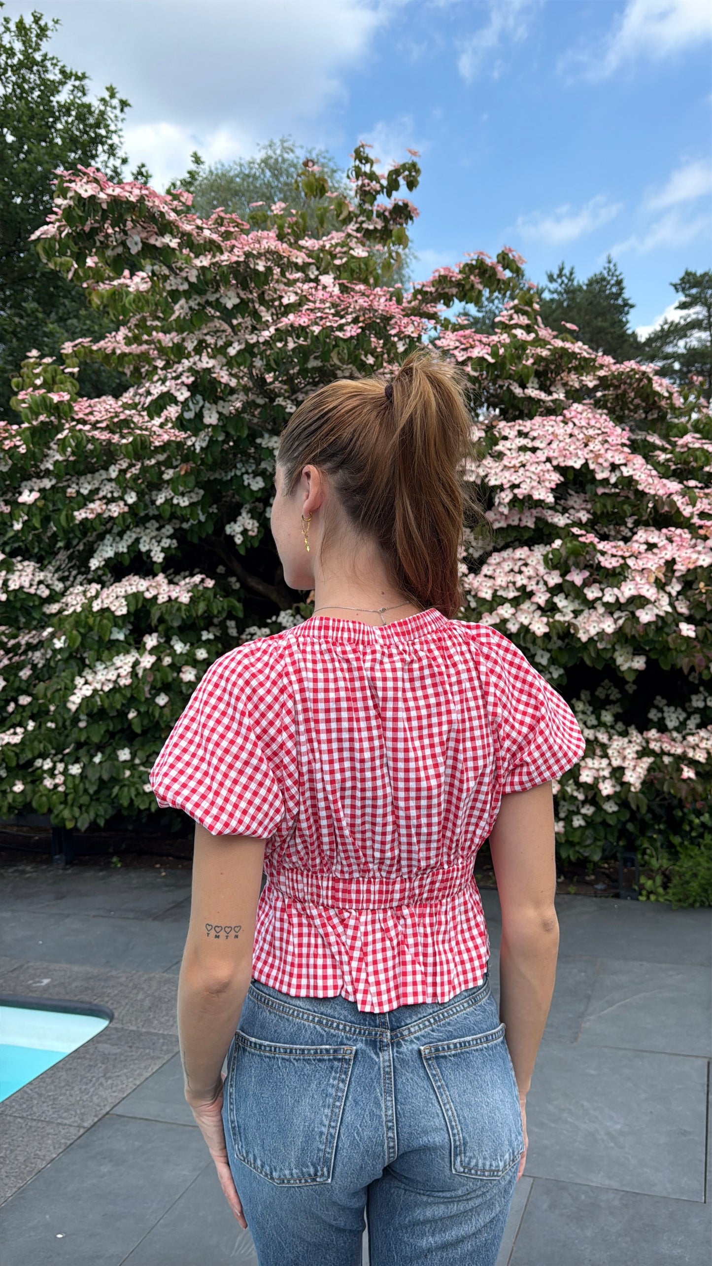 Gingham Blouse
